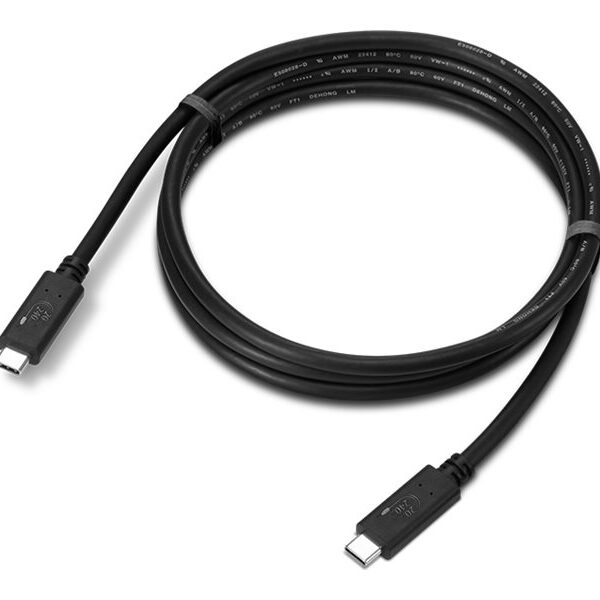 Lenovo USB 20Gbps USB‑C to USB‑C Cable 1.5m | USB‑C to USB‑C