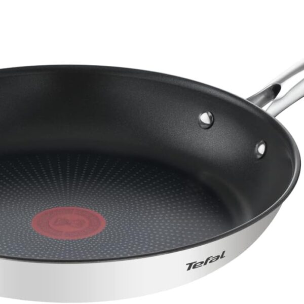 TEFAL | Pan | Duetto+ G7320655 | Frying | Diameter 28 cm | Halogen, induction, ceramic glass, gas, electric | Suitable for induction hob | Black | Fixed handle