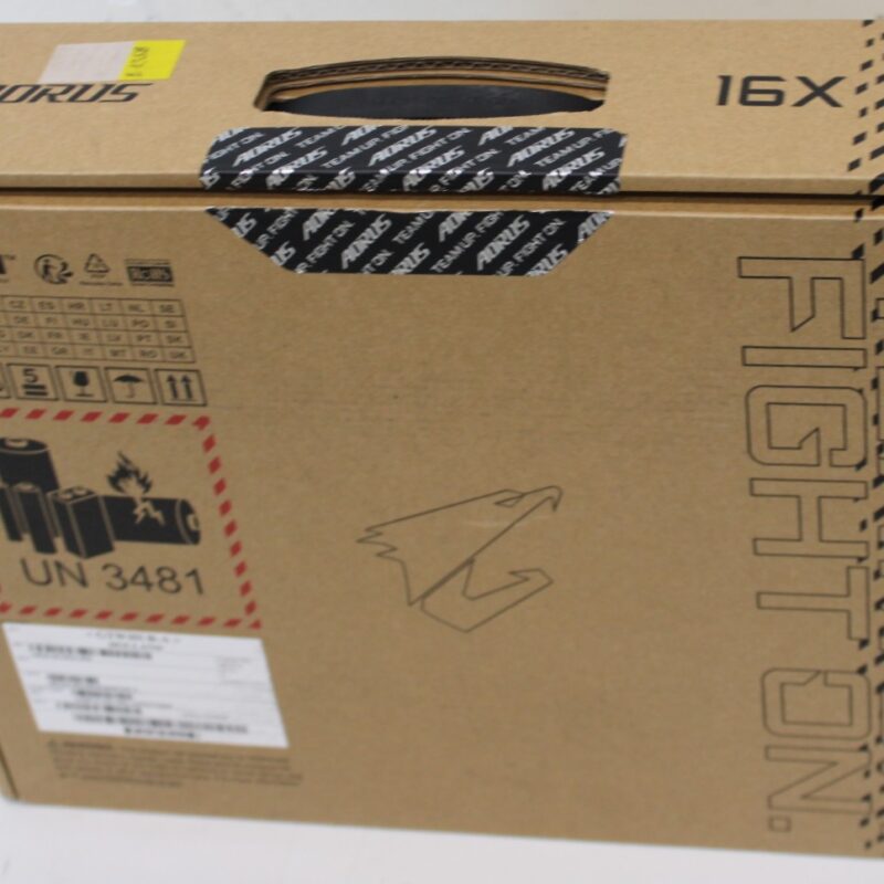 SALE OUT. Gigabyte AORUS 16X 9SG-43EEC94SH 16" QHD i7-13650HX/16GB/1TB/RTX 4070/Win11 Home/ENG kbd/2Y Warranty | Gigabyte AORUS 16X 9SG-43EEC94SH | Gray | 16 " | WQXGA | 2560 x 1600 pixels | Intel Core i7 | i7-13650HX | 16 GB | DDR5 | Solid-state drive capacity 1000 GB | NVIDIA GeForce RTX 4070 | GDDR6 | 8 GB | Windows 11 Home | 802.11be | Bluetooth version 5.4 | Keyboard language English | Keyboard backlit | Warranty 20 month(s) | REFURBISHED, SCRATCHED - Image 2