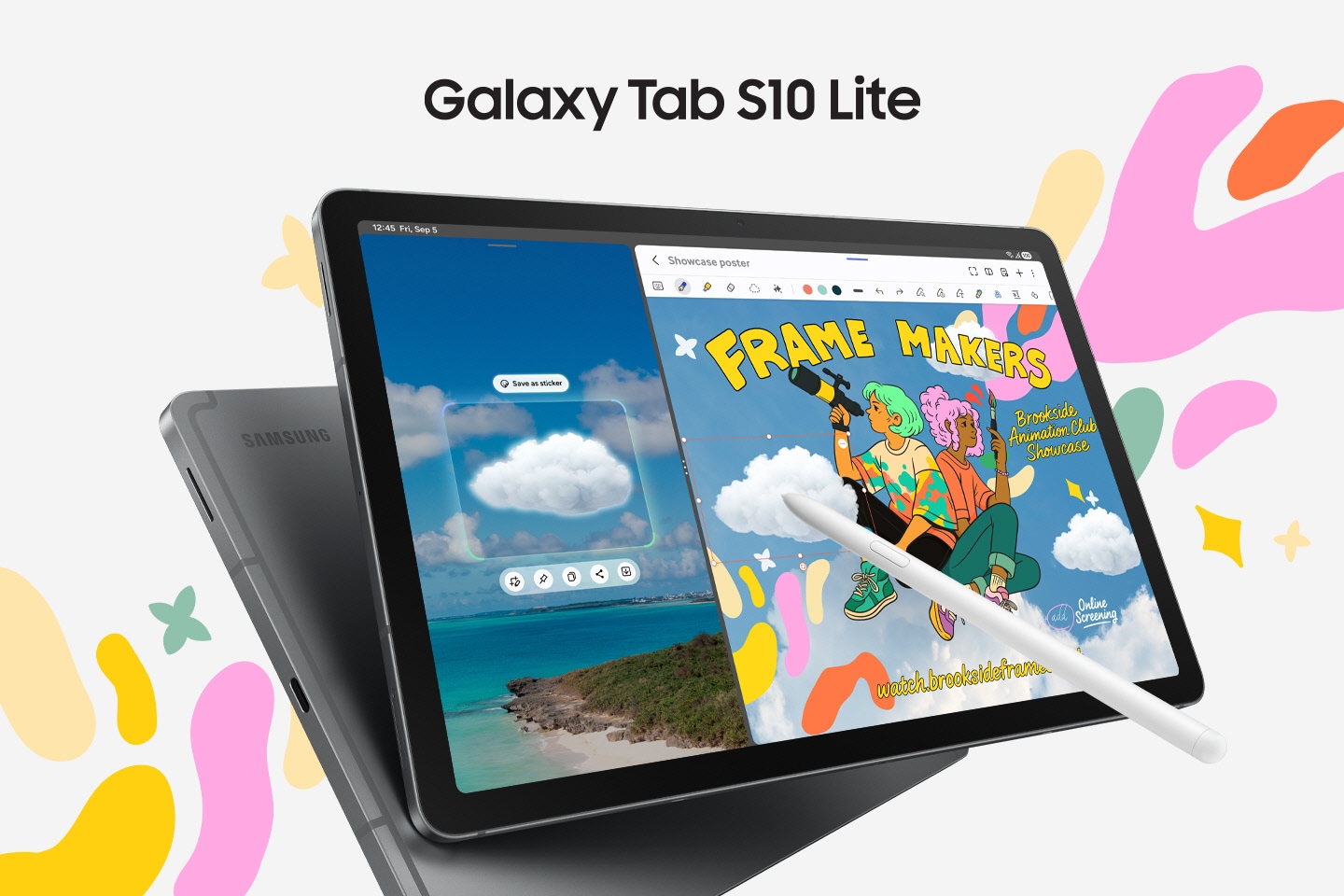 Samsung Galaxy | Tab S10 Lite (X400) | 10.9 " | Grey | TFT | 2112 x 1320 pixels | Exynos | 1380 | 6 GB | 128 GB | Wi-Fi | Front camera | 5 MP | Rear camera | 8 MP | Bluetooth | 5.3 | Android | 15 - Image 4
