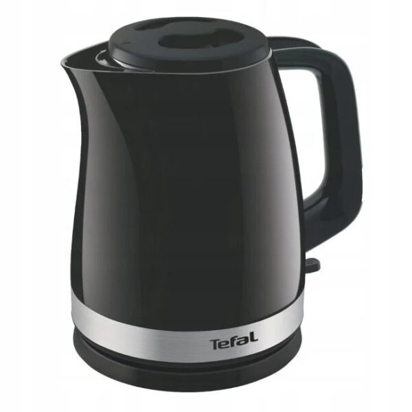 TEFAL | Kettle | KO150F30 Delfini Vision | Electric | 2400 W | 1.5 L | Plastic | 360° rotational base | Black/Stainless steel