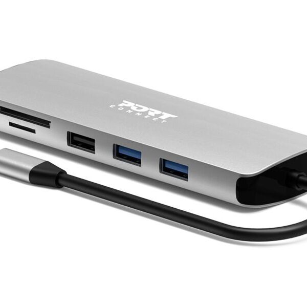 PORT DESIGNS Docking Type C 9 In 1 - 1 X 4K HDMI - Pd 85W - Retail Btoc Only | PORT CONNECT