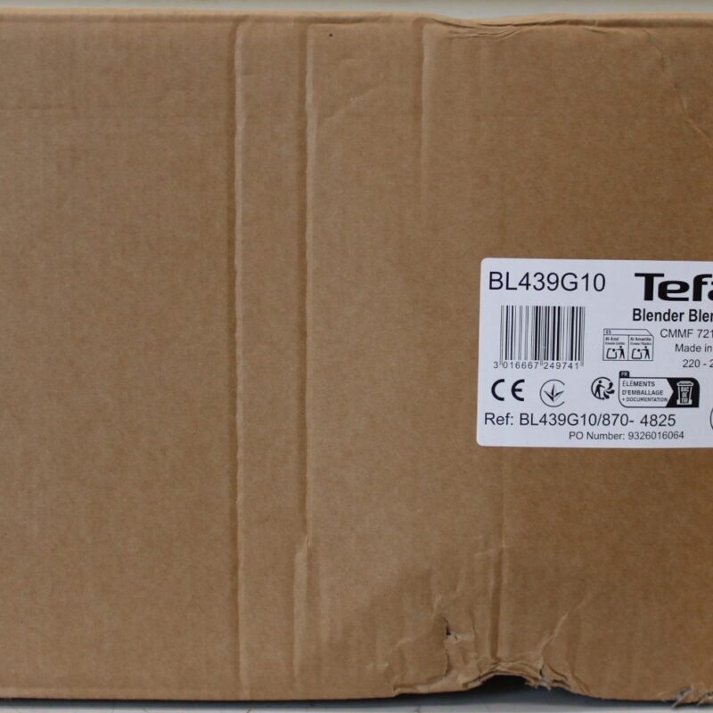 SALE OUT. | TEFAL Blender | BlendForce BL439G10 | Tabletop | 800 W | Jar material Glass | Jar capacity 1.75 L | Ice crushing | Copper | DAMAGED PACKAGING - Image 2
