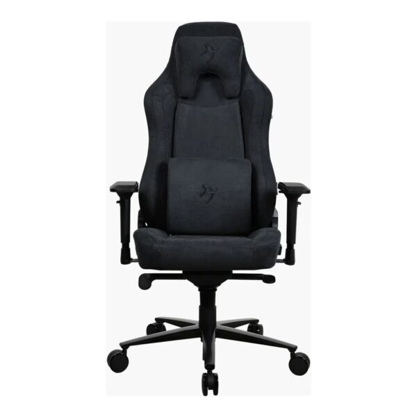 Arozzi Vernazza SuperSoft | Gaming Chairs | Frame material: Metal; Wheel base: Aluminium; Upholstery: Microfiber fabric made with very fine synthetic fibers | Pure Black