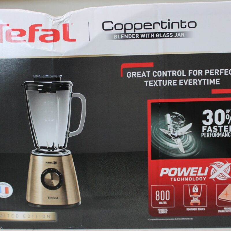 SALE OUT. | TEFAL Blender | BlendForce BL439G10 | Tabletop | 800 W | Jar material Glass | Jar capacity 1.75 L | Ice crushing | Copper | DAMAGED PACKAGING - Image 6