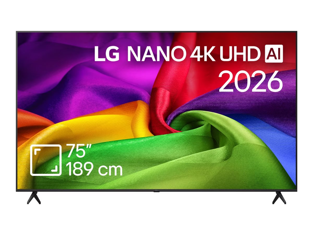 LG NANO 4K AI TV | 75NU800B3LA | 75 | Smart TV | webOS | UHD | Black - Image 2