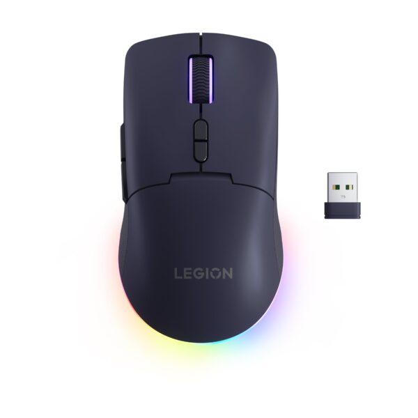 Lenovo RGB Gaming Mouse | Legion M220 | Wireless | 2.4 GHz, Bluetooth, Wired | Nebula Purple