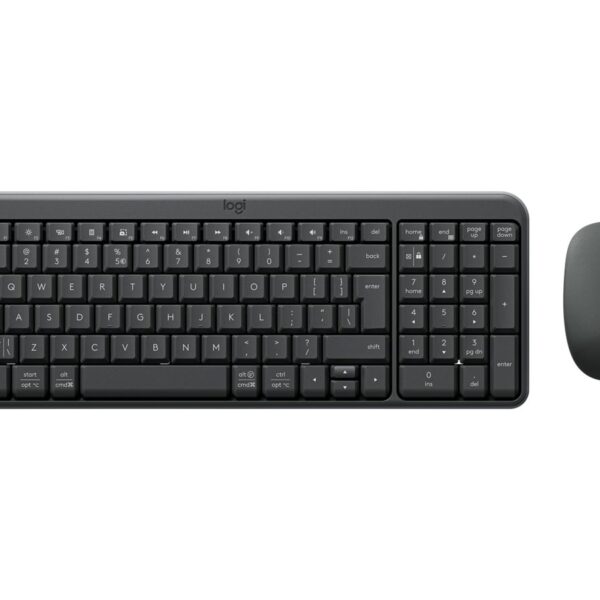 Logitech MK250 | Keyboard and Mouse Set | Wireless | Mouse included | Batteries included | Bluetooth | US International | Graphite
