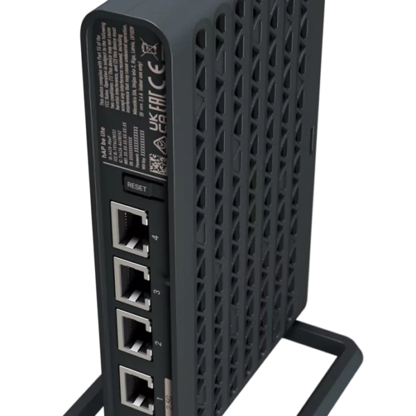 MikroTik hAP be lite | 802.11ax | 10/100/1000 Mbit/s | Ethernet LAN (RJ-45) ports 3 | Mesh Support No | MU-MiMO No | No mobile broadband | 1