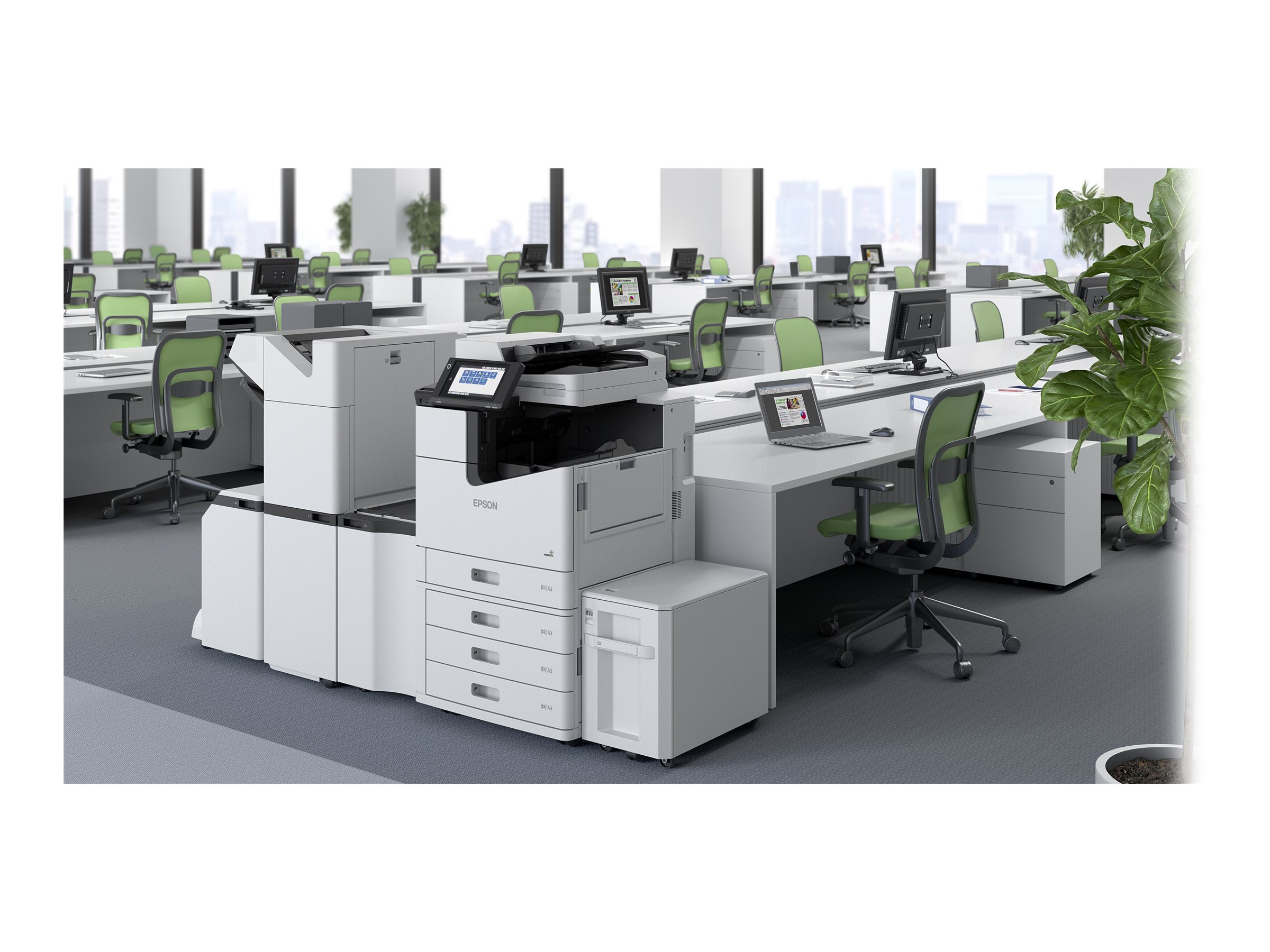 Epson | Multifunctional printer | WorkForce Enterprise WF-C21000 D4TW | Inkjet | Colour | Inkjet Multifunctional Printer | A3 | Wi-Fi - Image 20