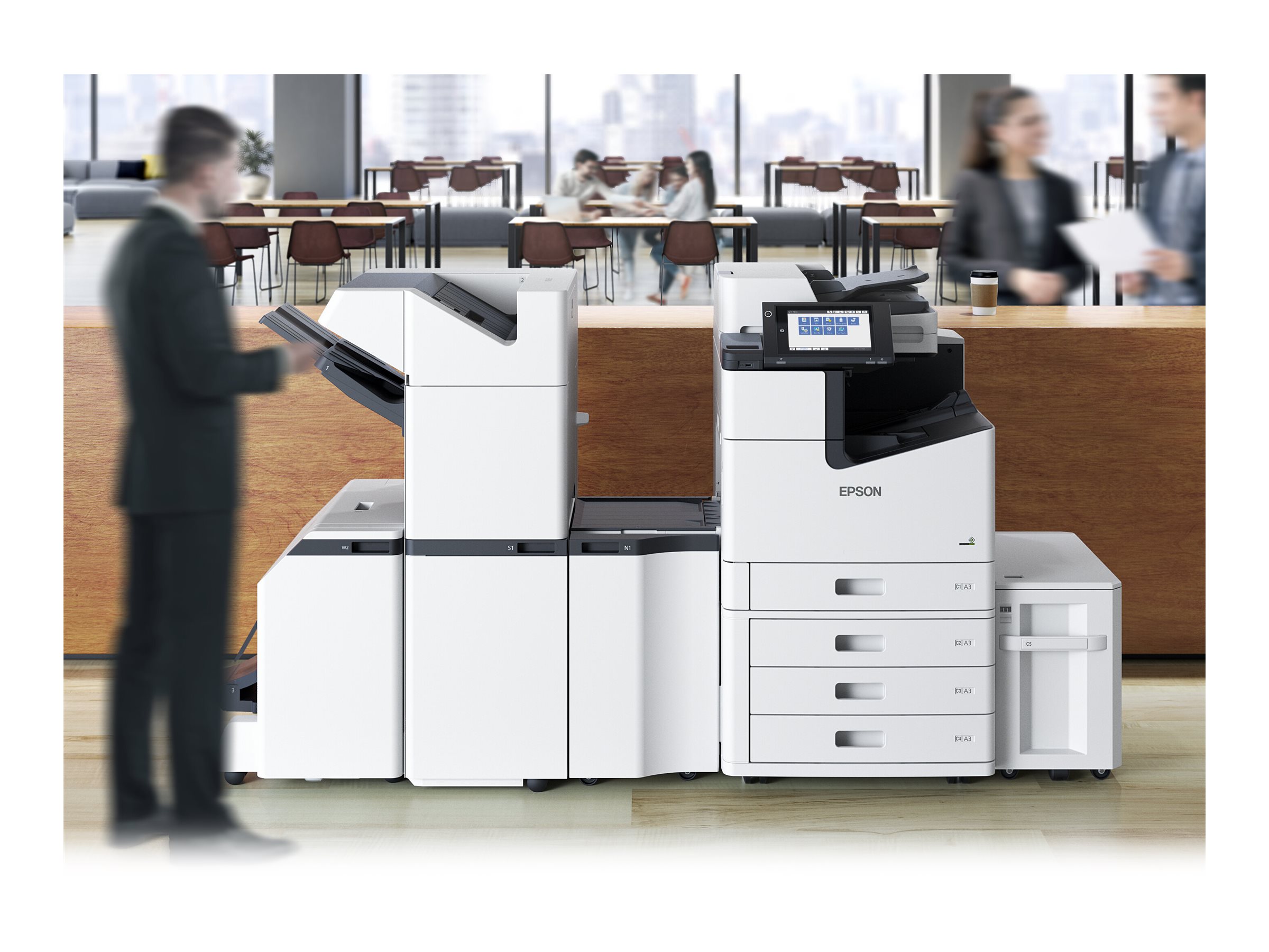 Epson | Multifunctional printer | WorkForce Enterprise WF-C21000 D4TW | Inkjet | Colour | Inkjet Multifunctional Printer | A3 | Wi-Fi - Image 22