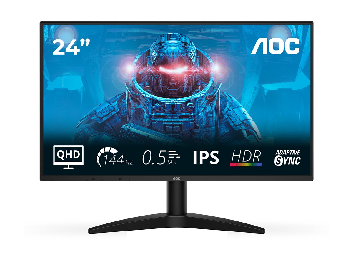 AOC | Q24B36X | 24 " | IPS | QHD | 16:9 | 144 Hz | 4 ms | 2560 x 1440 pixels | 300 cd/m² | HDMI ports quantity 1 | Black - Image 14