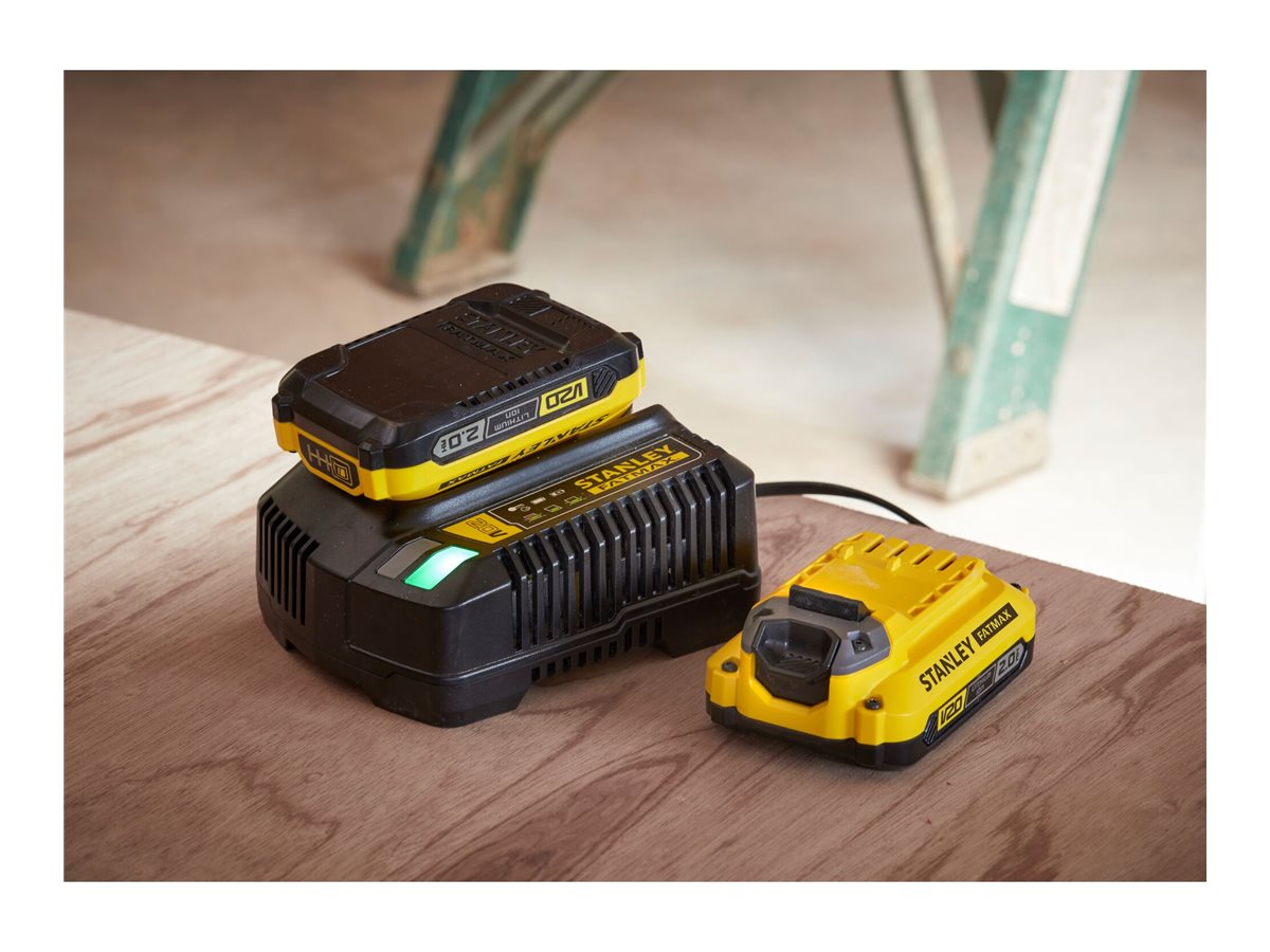Stanley | 18V V20 Brushless 3-Speed Impact Driver - 2.0Ah Kit | SFMCF820D2K-QW | 18 V | 2.0 Ah | Lithium Ion - Image 12