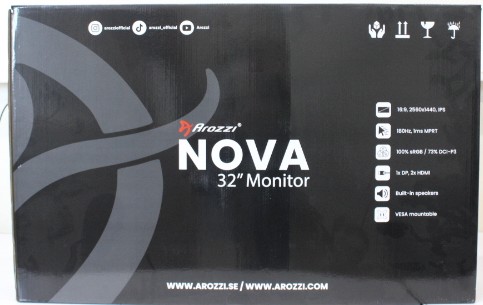 SALE OUT. Arozzi Nova 32" IPS, 180Hz, Computer Monitor - Forest Green | SALE OUT. Arozzi | Nova | 32 " | IPS | QHD | 16:9 | 180 Hz | 1 ms | 2560 x 1440 pixels | 300 cd/m² | HDMI ports quantity 2 | Forest Green | Warranty 24 month(s) | DEMO