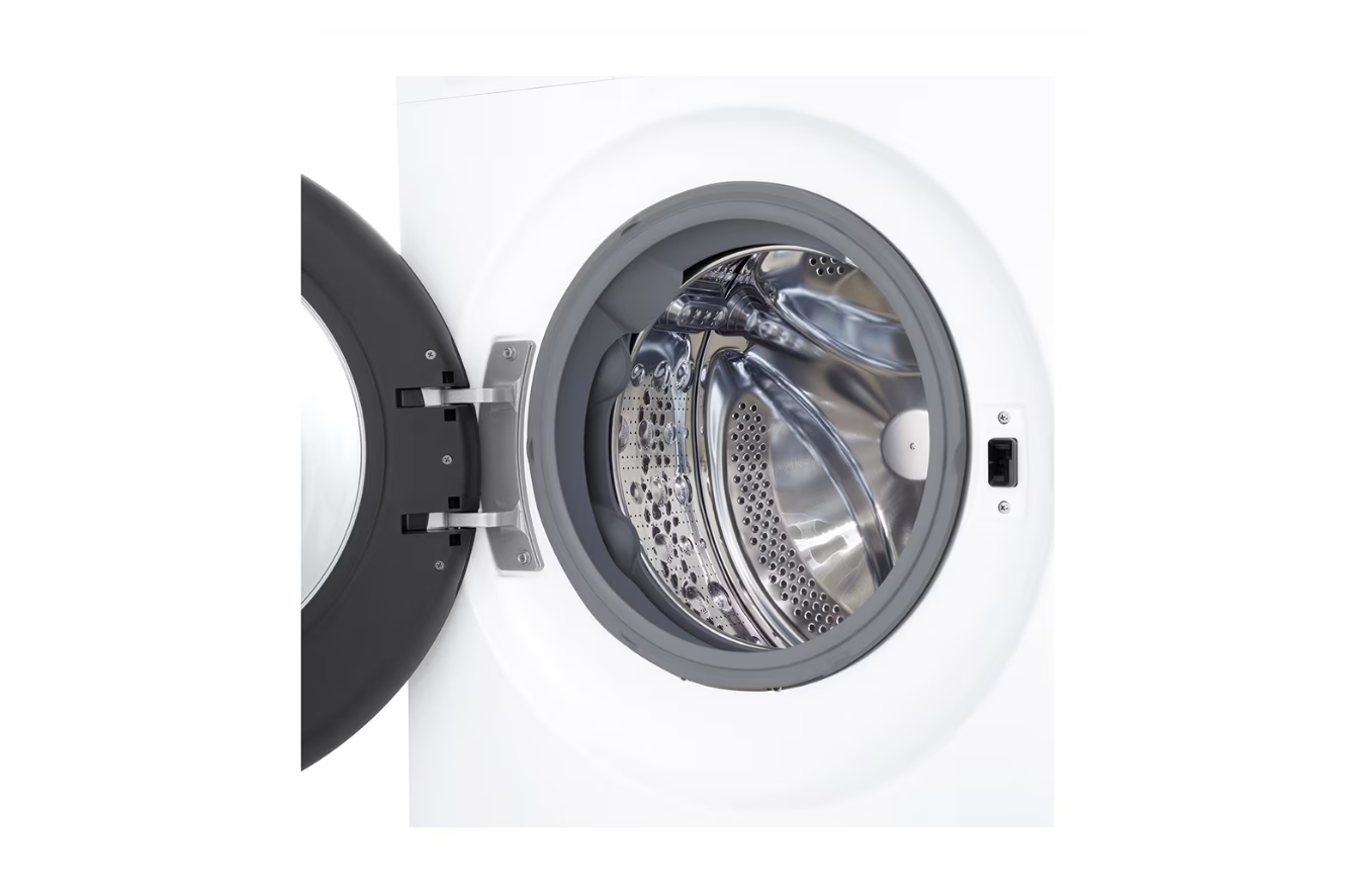 LG | Washing machine | F2X50S8TLB | Energy efficiency class A | Front loading | Washing capacity 8 kg | 1200 RPM | Depth 48 cm | Width 60 cm | Display | LED | Steam function | Direct drive | Wi-Fi | White - Image 6