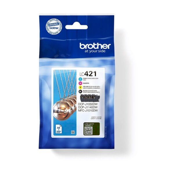 Brother LC421VAL Ink Cartridge Multipack | Brother