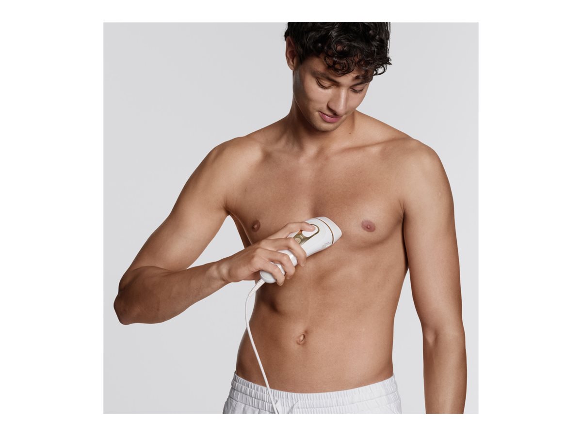 Braun IPL Epilator | Silk expert Pro 5 PL5210 | Number of power levels 3 | White/Gold - Image 8