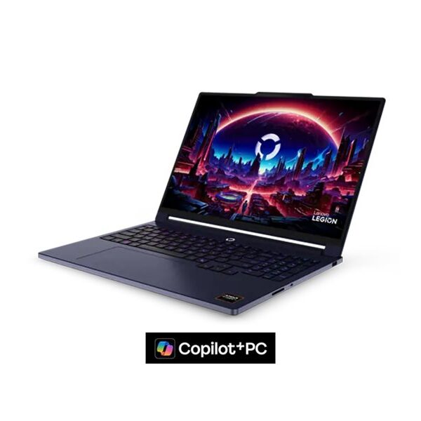 Lenovo Legion 7 16AGP11 AMD | Nebula | 16 " | OLED | WQXGA | 2560 x 1600 pixels | Glossy | AMD Ryzen AI 7 | 450 | 32 GB | Soldered LPDDR5X | Solid-state drive capacity 1000 GB | NVIDIA GeForce RTX 5060 | GDDR7 | 8 GB | Windows 11 Home | 802.11be | Bluetooth version 5.4 | Keyboard language English | Keyboard backlit | Warranty 24 month(s) | Battery warranty 12 month(s)