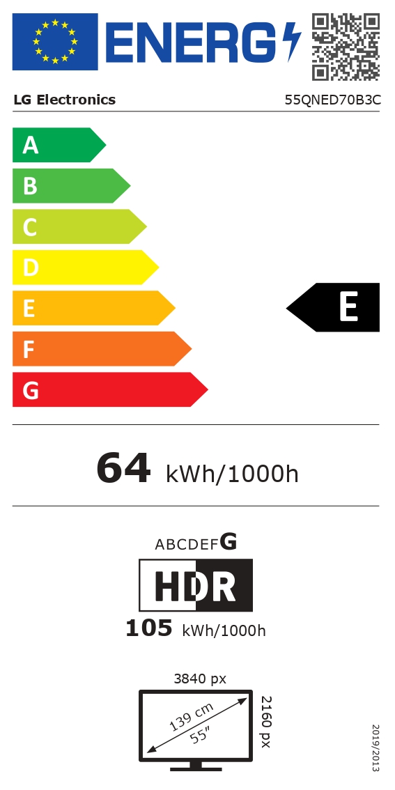 LG QNED 4K AI Mini LED TV | 55QNED70B3C | 55 | Smart TV | webOS | UHD | Black - Image 12