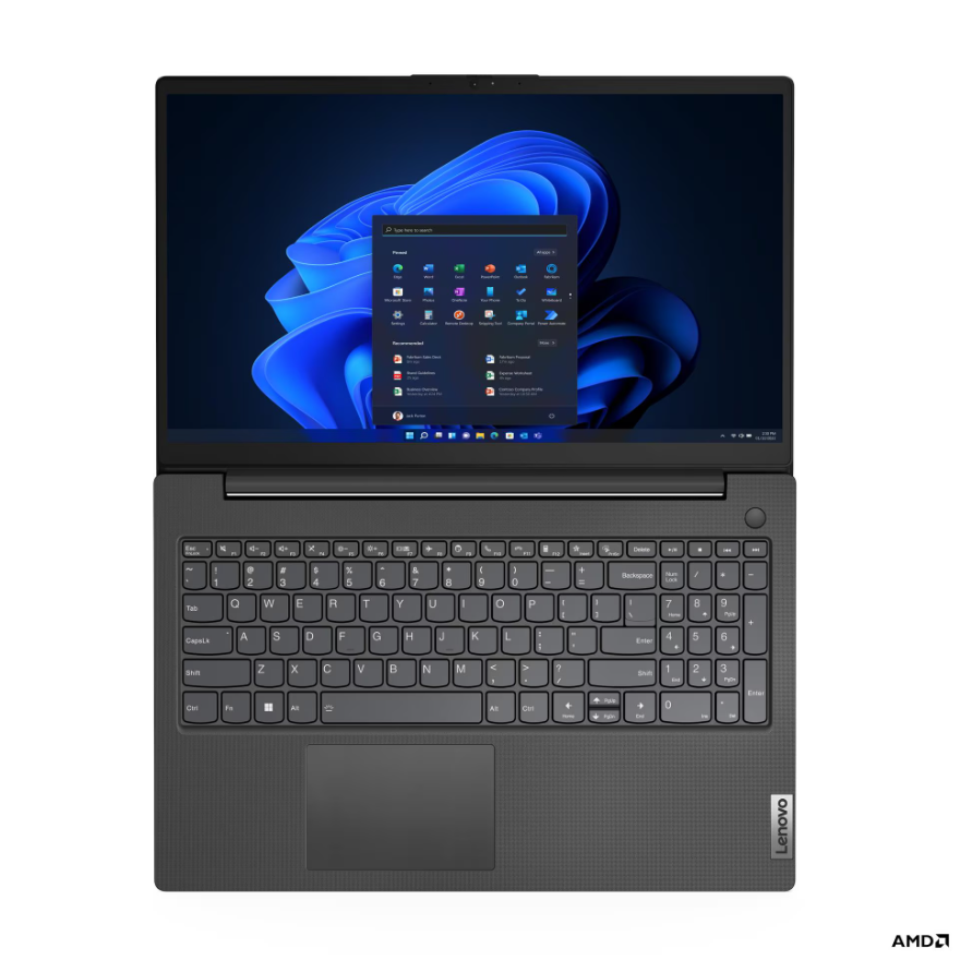 Lenovo Essential V15 Gen 4 ABP AMD | Business Black | 15.6 " | TN | 1920 x 1080 pixels | FHD | Anti-glare | AMD Ryzen 5 | 5625U | 8 GB | Soldered DDR4 | 512 GB | AMD Radeon Graphics | Windows 11 Home | 802.11ax | 5.2 | English | Warranty 36 month(s) | Battery warranty 12 month(s) - Image 6