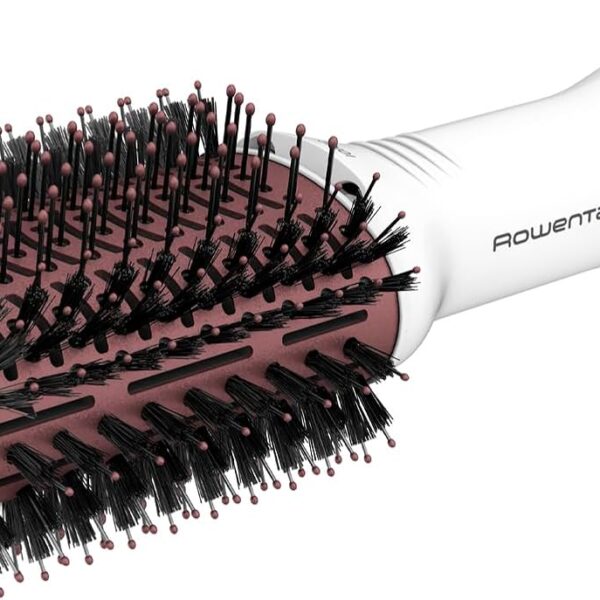 Rowenta Hot air brush | CF6135F0 | Ion conditioning | Number of heating levels 3 | Temperature (max) 230 °C | White/Pink