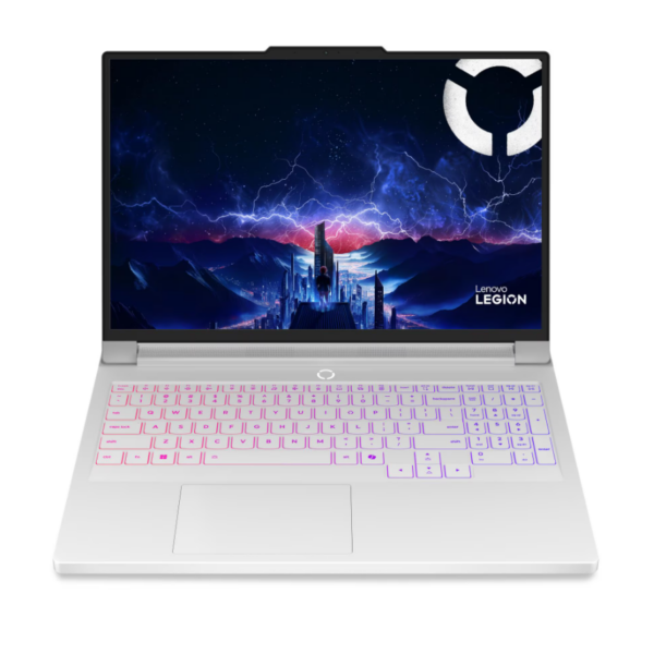 Lenovo Legion Pro 7 16IAX10H Intel | Glacier White | 16 " | OLED | WQXGA | 2560 x 1600 pixels | Glossy | Intel Core Ultra 9 | 290HX Plus | 64 (2x32GB) GB | CSODIMM DDR5 | Solid-state drive capacity 2000 GB | NVIDIA GeForce RTX 5090 | GDDR7 | 24 GB | Windows 11 Home | 802.11be | Bluetooth version 5.4 | Keyboard language English | Keyboard backlit | Warranty 24 month(s) | Battery warranty 12 month(s)