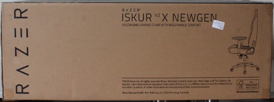 SALE OUT. | Razer Iskur V2 X NewGen | Gaming Chair | Black/Green | DAMAGED PACKAGING, ITEM SCRATCHED, DIRTY PARTS | 36 month(s)
