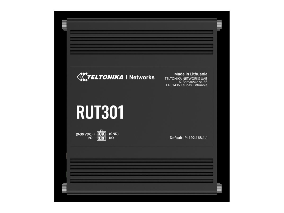 Teltonika | Ethernet Router | RUT301 | No Wi-Fi | 10/100 Mbit/s | Mesh Support No | MU-MiMO No | No mobile broadband - Image 9