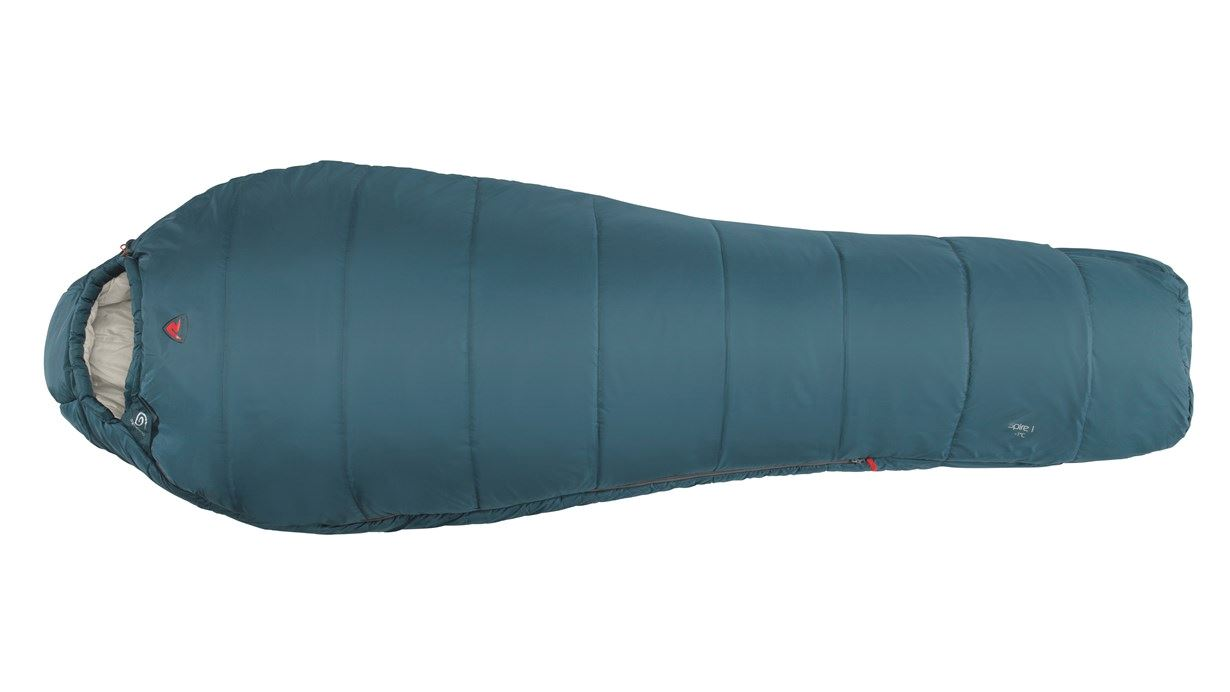 Robens | Spire I | Sleeping Bag | 220 x 80 x 50 cm | -17/4 °C | Left Zipper | Ocean Blue