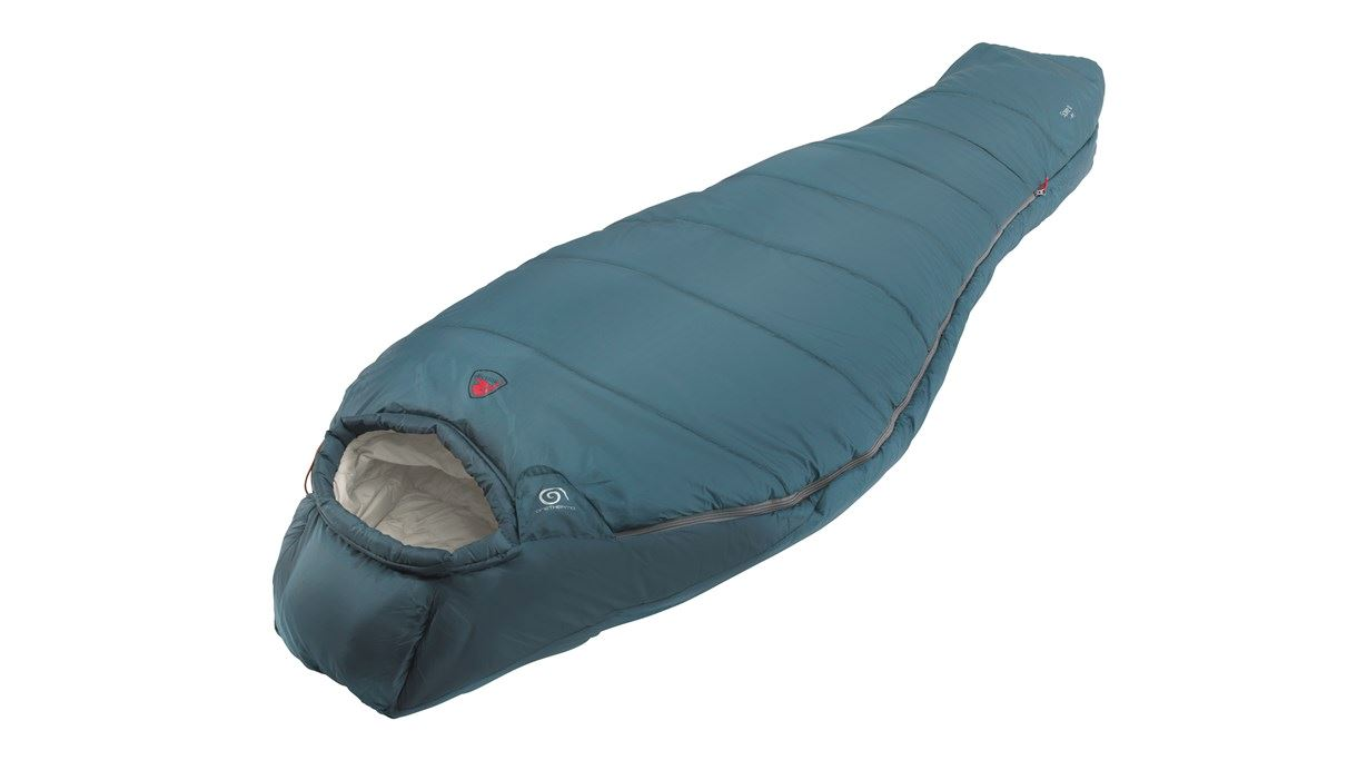 Robens | Spire I | Sleeping Bag | 220 x 80 x 50 cm | -17/4 °C | Left Zipper | Ocean Blue - Image 2