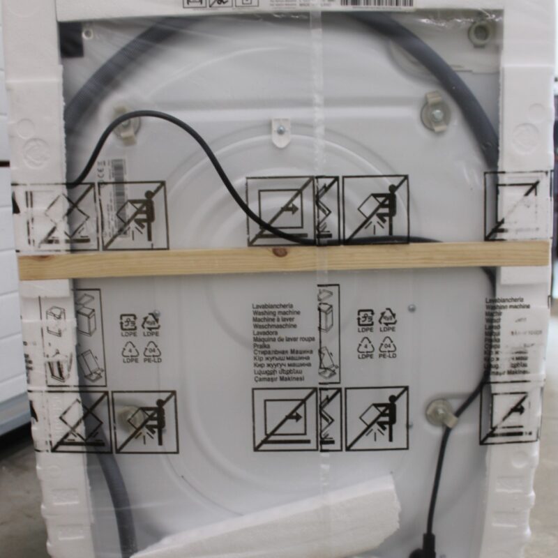 SALE OUT. | INDESIT | Washing machine | MTWSE 61294 WK EE | Energy efficiency class C | Front loading | Washing capacity 6 kg | 1151 RPM | Depth 42.5 cm | Width 59.5 cm | Display | Big Digit | White | DAMAGED PACKAGING, DENTED AND SCRATCHED LEFT SIDE