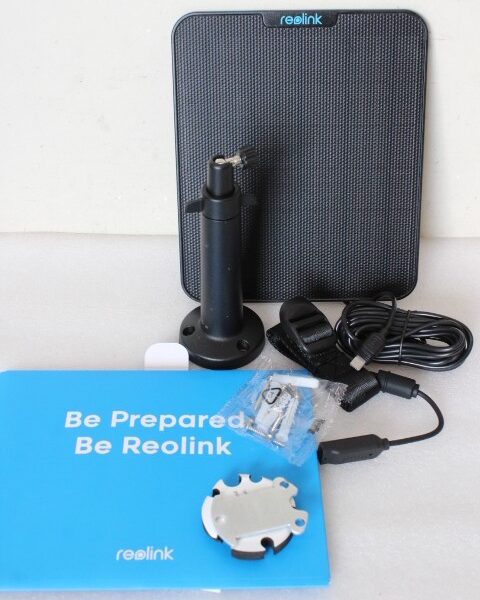 SALE OUT. | Reolink | Solar charger for video cameras | Solar Panel 2 | UNPACKED, SCRATCHED HOLDER | 23 month(s)