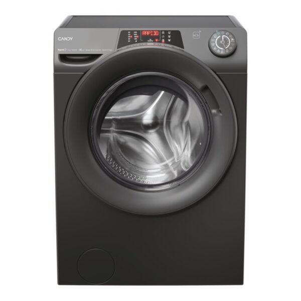Candy RO4476DWMRR7/1-S Washing Machine, A, Front loading, Capacity 7 kg, Depth 45.4 cm, 1400 RPM, Anthracite | Candy