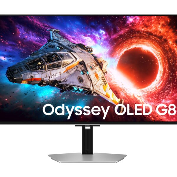 Samsung LS32HG800SUXEN Odyssey OLED G8 | 32 " | OLED | 4K | 16:9 | 240 Hz | 0.03 ms | 3840 x 2160 pixels | 300 cd/m² | HDMI ports quantity 2 | Silver