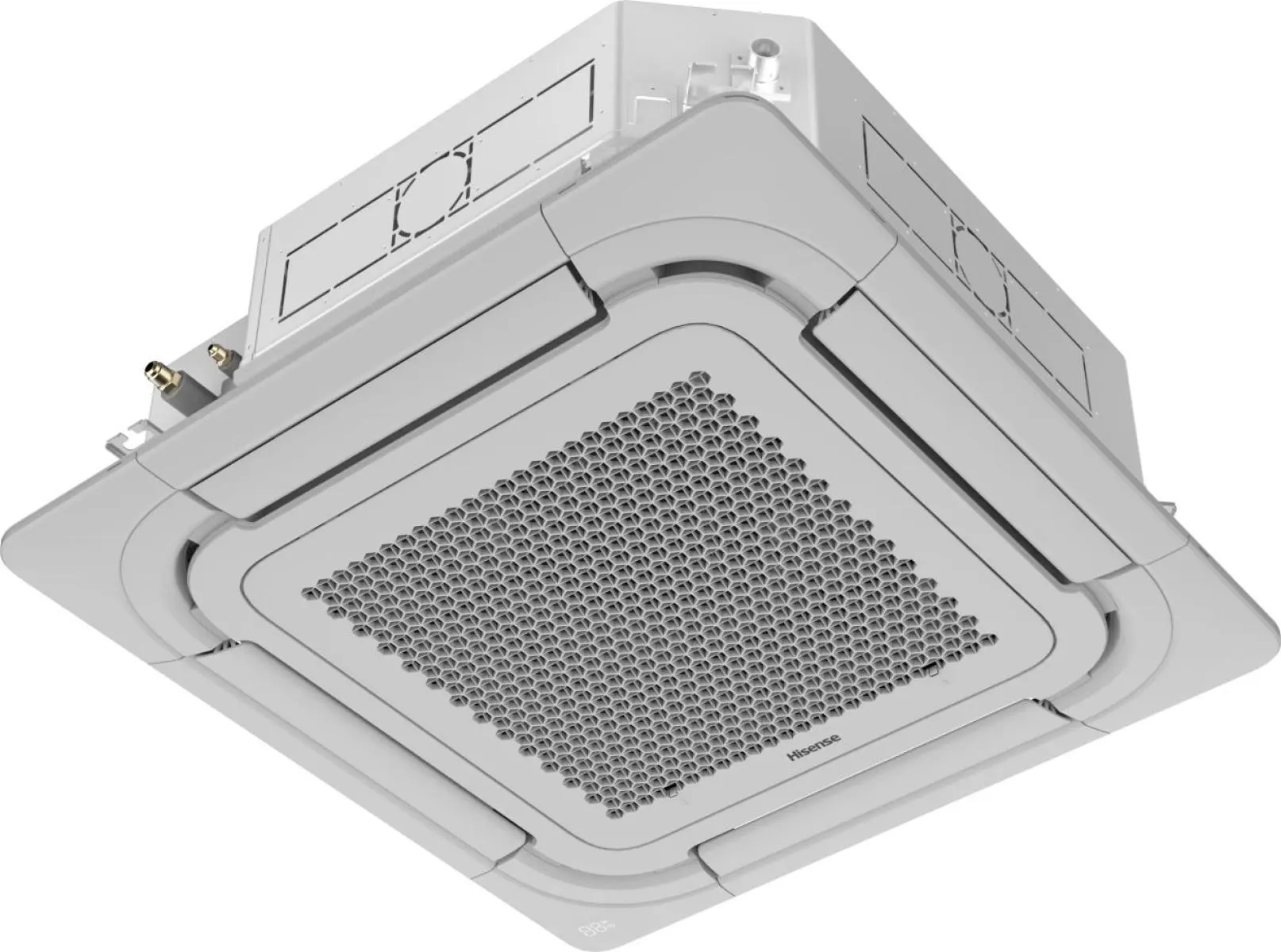 Hisense | AUC140UR4RKC8 | Cassete indoor unit with panel grill 13.5/16.0 kw (+PE-QFA-CD, 950x950)