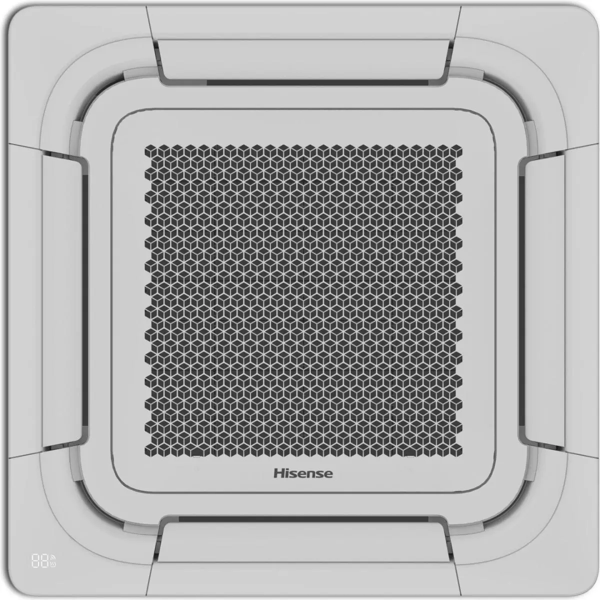 Hisense | AUC140UR4RKC8 | Cassete indoor unit with panel grill 13.5/16.0 kw (+PE-QFA-CD, 950x950) - Image 3