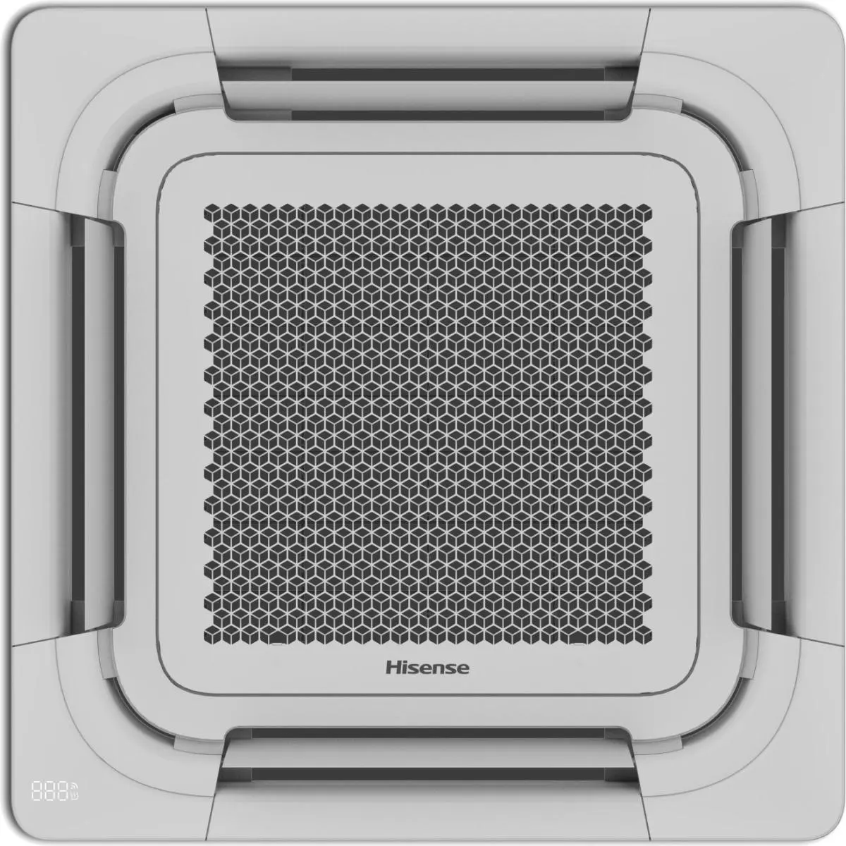 Hisense | AUC140UR4RKC8 | Cassete indoor unit with panel grill 13.5/16.0 kw (+PE-QFA-CD, 950x950) - Image 4
