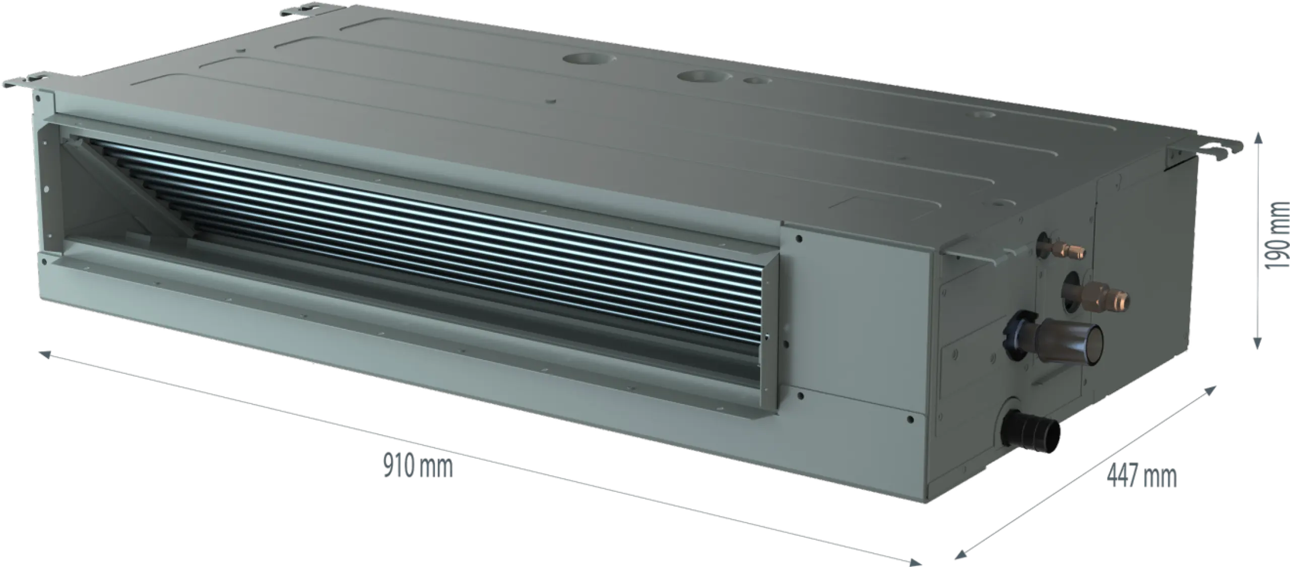 Hisense | ADT26UX4RBL8 | Ducted indoor unit air conditioner 2.6/3.2kw - Image 2