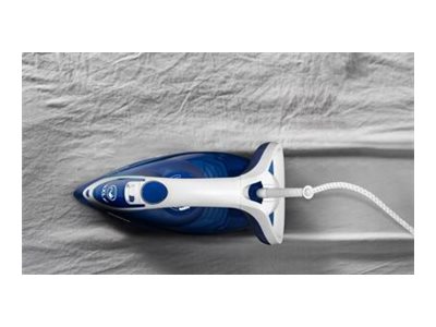 TEFAL | FV5735E0 Easygliss Plus | Steam Iron | 2500 W | Water tank capacity 270 ml | Continuous steam 45 g/min | Steam boost performance 220 g/min | Blue/White - Image 9