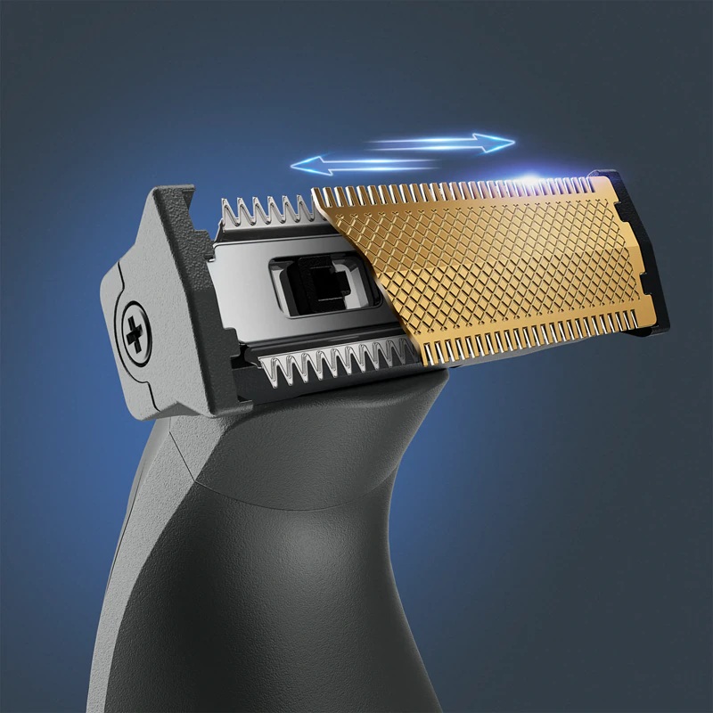 Rowenta Beard Trimmer | TN6044E0 | Cordless | Number of length steps 6 | Wet & Dry | Black/Green - Image 4