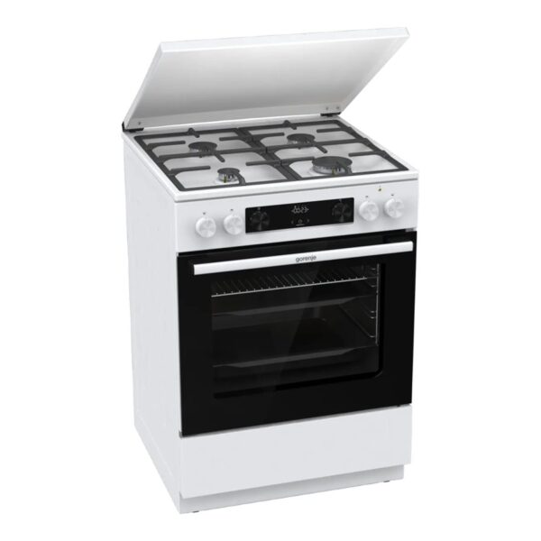 Gorenje GK6C5WF | Cooker | Hob type Gas | Oven type Electric | White | Width 60 cm | Grilling | Depth 60 cm | 71 L