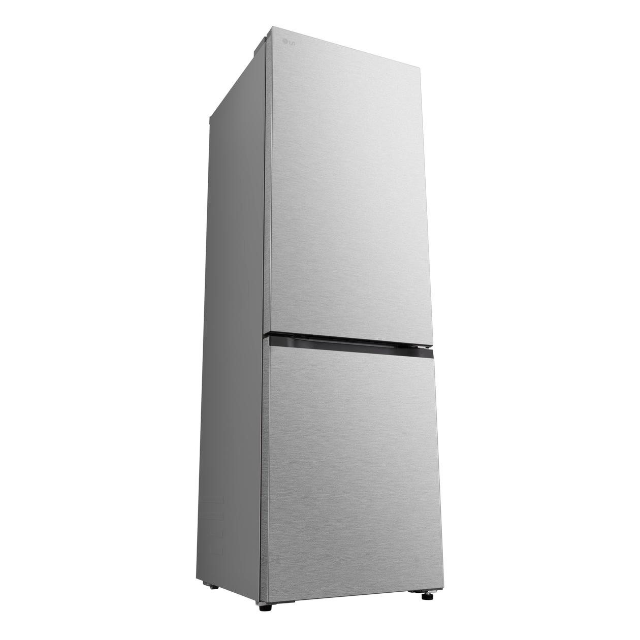 LG Refrigerator | GBBS716CMB | Energy efficiency class C | Free standing | Height 186 cm | Combi | Fridge net capacity 220 L | Freezer net capacity 113 L | Display | 34 dB | Stainless Steel - Image 4