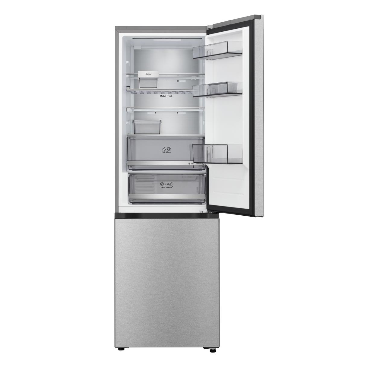 LG Refrigerator | GBBS716CMB | Energy efficiency class C | Free standing | Height 186 cm | Combi | Fridge net capacity 220 L | Freezer net capacity 113 L | Display | 34 dB | Stainless Steel - Image 8