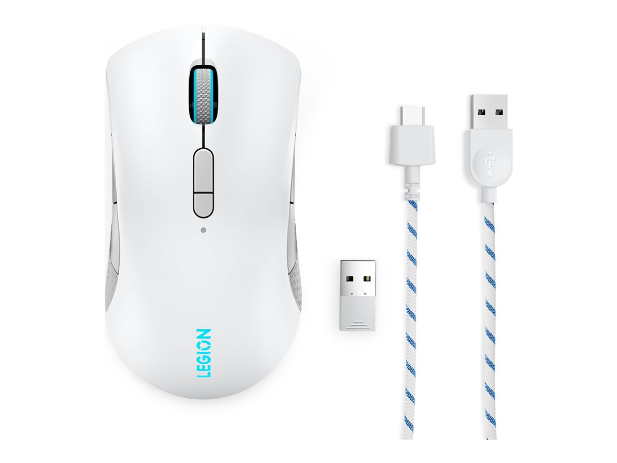 Lenovo | Gaming Mouse | Legion M600 | Gaming Mouse | Wireless/Wired | Optical | Bluetooth, USB-C | Stingray | Yes - Image 3