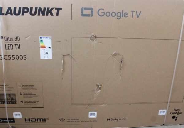 SALE OUT. Blaupunkt 86UGC5500S 86" (218 cm) 4K Ultra HD LED Google TV | SALE OUT. Blaupunkt LED TV | 86UGC5500S | 86 | Smart TV | Google TV | UHD | Black | DAMAGED PACKAGING
