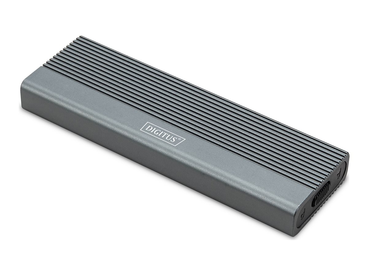 Digitus USB M.2 hard disk enclosure, SSD, external, NVMe, 10Gbps, USB 3.1 Gen2 | DA-71120-1 - Image 2