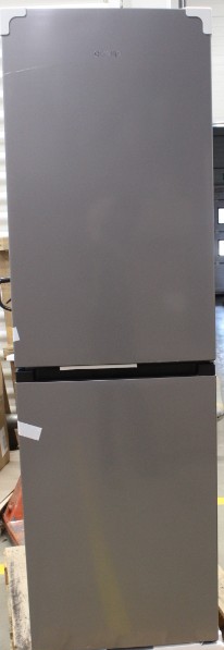 SALE OUT. Gorenje NRK418ECS4 Refrigerator, E, Free standing, Combi, Height 182.4 cm, Net Fridge 171 L, Net Freezer 85 L, Grey | SALE OUT. Gorenje Refrigerator | NRK418ECS4 | Energy efficiency class E | Free standing | Combi | Height 182.4 cm | No Frost system | Fridge net capacity 171 L | Freezer net capacity 85 L | 37 dB | Grey | DAMAGED PACKAGING, DENTED ITEM'S RIGHT SIDE