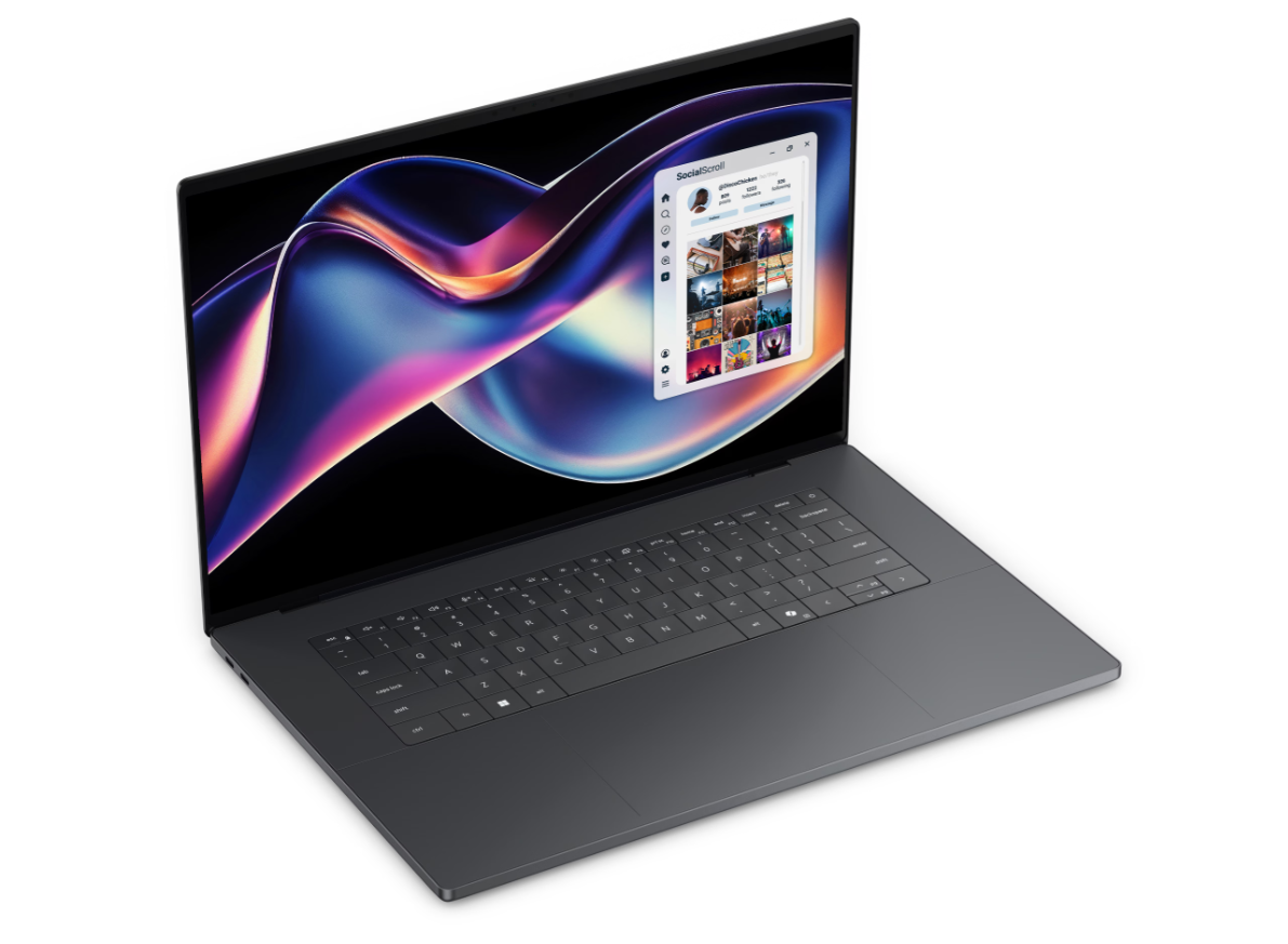 Dell XPS 16 DA16260 | Graphite | 16 " | Touchscreen | 3.2K | Intel Core Ultra X7 | 358H | 32 GB | LPDDR5x | Solid-state drive capacity 1000 GB | Intel Arc Graphics | Windows 11 Pro | Keyboard language English | Keyboard backlit | Warranty 36 month(s) | Battery warranty 12 month(s) - Image 3