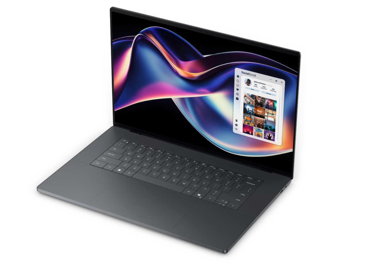 Dell XPS 16 DA16260 | Graphite | 16 " | Touchscreen | 3.2K | Intel Core Ultra X7 | 358H | 32 GB | LPDDR5x | Solid-state drive capacity 1000 GB | Intel Arc Graphics | Windows 11 Pro | Keyboard language English | Keyboard backlit | Warranty 36 month(s) | Battery warranty 12 month(s) - Image 4