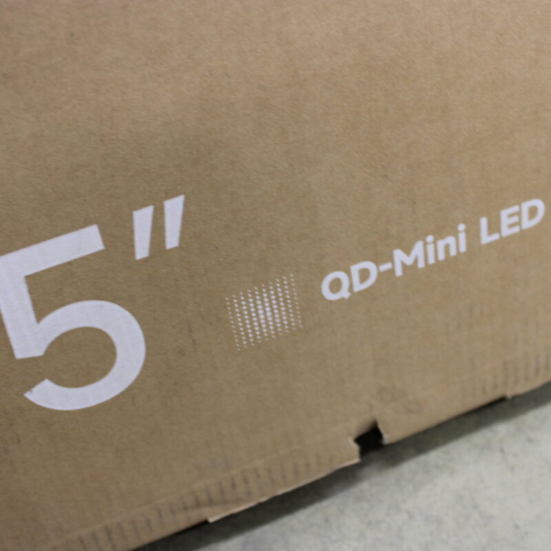 SALE OUT. Xiaomi TV S Mini LED 55 2026 | SALE OUT. Xiaomi S Mini LED 2026 | 55 | Smart TV | Google TV | 4K UHD | Dark Grey | DAMAGED PACKAGING, SCRATCHED BODY (BACK, LEFT SIDE) - Image 2